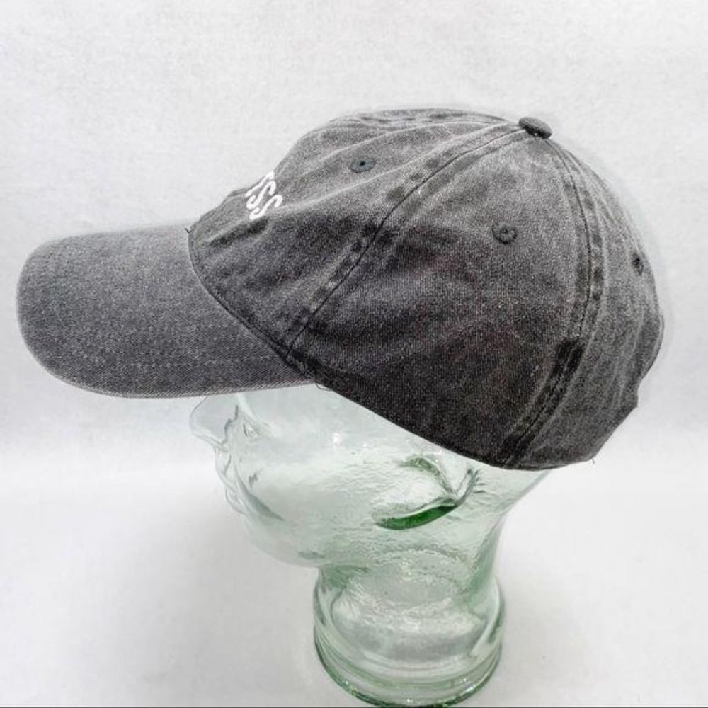 Fearless Embroidered Acid Wash Baseball Cap OSFM - Picture 5 of 10